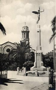 Relizane 503- Monument aux morts et eglise COLLECTION DES AMIS DE ND DE SANTA CRUZ